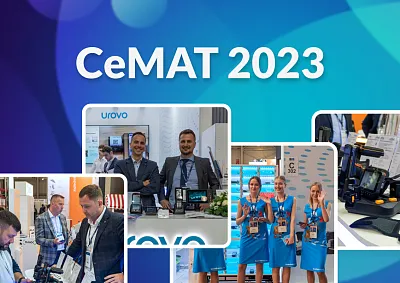 Новинки компании Urovo на стенде выставки CeMAT 2023
